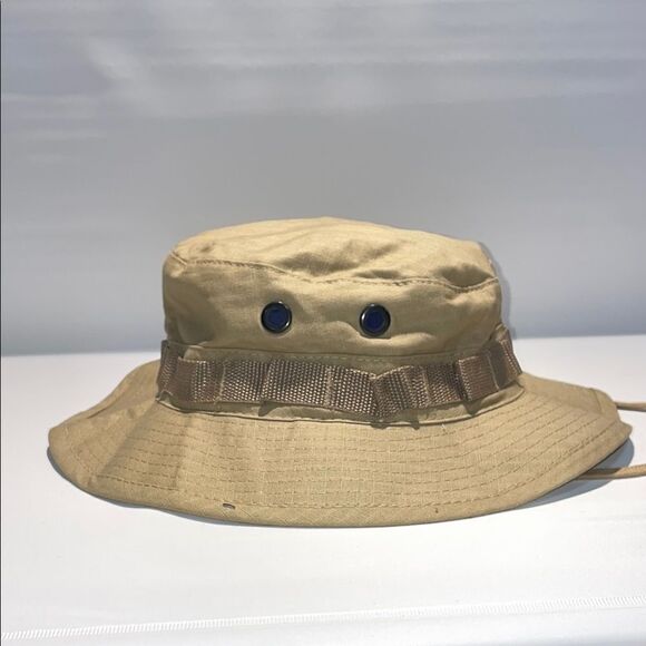Men's Tan Bucket Hat - Picture 3 of 8